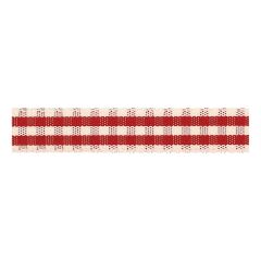 **-Berisfords 15mm Rustic Gingham Ribbon (4m spool)-** ##-Berisfords Ribbon C01377-15----##