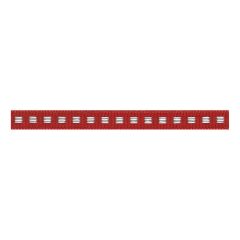 **-Berisfords 7mm Red Box Stitch Ribbon (5m spool)-** ##-Berisfords Ribbon C097317-15-##