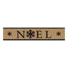**-Berisfords 25mm Black Noel Ribbon (3m spool)-** ##-Berisfords Ribbon C1392925-1-##