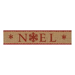 **-Berisfords 25mm Red Noel Ribbon (3m spool)-** ##-Berisfords Ribbon C1392925-2-##