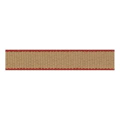 **-Berisfords 15mm Red Hopsack Ribbon (4m spool)-** ##-Berisfords Ribbon C6003715-3-##