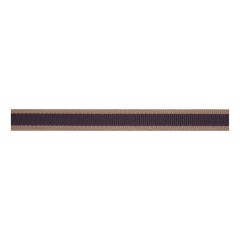**-Berisfords 15mm Wardle Grey Oatmeal Stripe Ribbon (4m spool)-** ##-Berisfords Ribbon C6008315-3-##