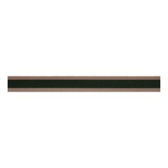 **-Berisfords 15mm Cedar Oatmeal Stripe Ribbon (4m spool)-** ##-Berisfords Ribbon C6008315-8-##