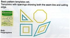 **-Patchwork Template :: Square/Octagon-** ##-Clover CL494-S-##