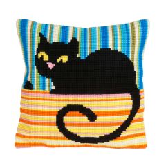 **-Cross Stitch Cushion Kit: Ms Cool-** ##-Collection D'Art CD5187-##