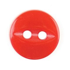 **-Fish Eye Button 2BB/3 :: 11mm :: Red-** ##-Crendon Buttons 2BB-3108-##