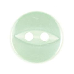 **-Fish Eye Button 2BB/3 :: 11mm :: Light Green-** ##-Crendon Buttons 2BB-3195-##