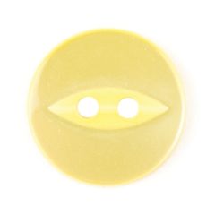 **-Fish Eye Button 2BB/3 :: 14mm :: Lemon-** ##-Crendon Buttons 2BB-3203-##