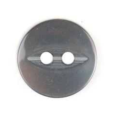 **-Fish Eye Button 2BB/3 :: 14mm :: Grey-** ##-Crendon Buttons 2BB-3231-##