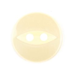 **-Fish Eye Button 2BB/3 :: 14mm :: Cream-** ##-Crendon Buttons 2BB-3242-##
