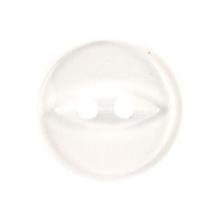 **-Fish Eye Button 2BB/3 :: 14mm :: Clear-** ##-Crendon Buttons 2BB-3291-##