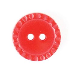 **-Budget Button Bf8000 :: 15mm :: Red-** ##-Crendon Buttons BF-8016-##