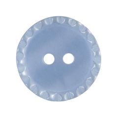 **-Budget Button Bf8000 :: 18mm :: Light Blue-** ##-Crendon Buttons BF-8028-##