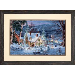 **-Counted Cross Stitch Kit Winters Hush-** ##-Dimensions D70-08862-##