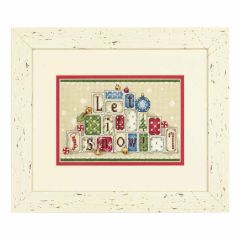 **-Counted Cross Stitch: Let It Snow-** ##-Dimensions D70-08920-##