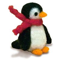 **-Needle Felt Kit Penguin-** ##-Dimensions D72-73804-##