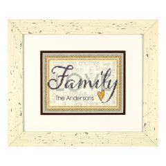 **-Counted Cross Stitch: Family-** ##-Dimensions D70-65140-##