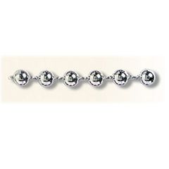 **-Large Pearl Beading 4mm x 20m :: Silver-** ##-Trimits EG445S-##