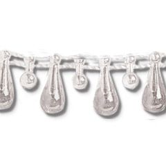 **-Fancy Shape Bead 15mm x 10m Rolls :: Pearl-** ##-Trimits EG453P-##