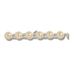 **-Flat Back Pearl Beading 4mm x 20m Rolls :: Ivory-** ##-Trimits EG470I-##