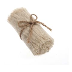 **-Large Cream Hessian Fabric Pack of 3 Rolls-** ##-Groves and Banks EHENG052-##
