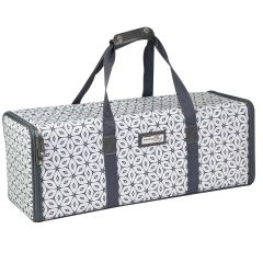 **-Die Cut Storage Case-** Grey & White Geometric, Carry Bag for Cricut, Silhouette and Most Diecut Machines ##-Everything Mary EVM12862-1-##