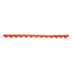 **-Pom Pom Trimming 27.4m X 7mm :: Orange-** ##-Essential Trimmings ET600-144-##