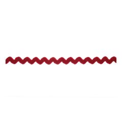 **-Ric Rac Wool 25m X 12mm :: Red-** ##-Essential Trimmings ET603-8-##