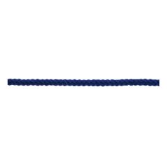 **-Cotton/Acrylic Braided Cord 4mm x 30m :: Colour Blue-** ##-Essential Trimmings ET620-BLU-##