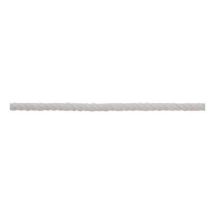 **-Cotton/Acrylic Braided Cord 4mm x 30m :: Colour White-** ##-Essential Trimmings ET620-WHT-##