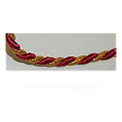 **-Gold Twisted Cord 6mm :: Red-** ##-Essential Trimmings ETC242-G30-##