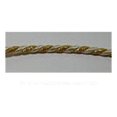 **-Gold Twisted Cord 6mm :: Silver-** ##-Essential Trimmings ETC242-G90-##