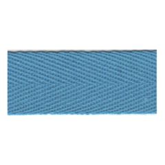 **-Cotton Herringbone Tape 50m :: Mid-Blue-** ##-Essential Trimmings ETR201-021-##