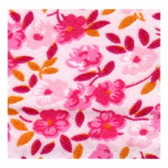 **-Floral Print Cotton Bias Binding :: Pink Green Lilac And Cream-** ##-Essential Trimmings ETR20320-2199-##