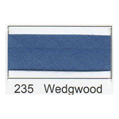 **-Polycotton Bias 25mm :: Wedgewood-** ##-Essential Trimmings R77725-235-##