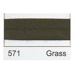 **-Polycotton Bias 25mm :: Grass-** ##-Essential Trimmings R77725-571-##