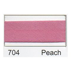 **-Polycotton Bias 25mm :: Peach-** ##-Essential Trimmings R77725-704-##