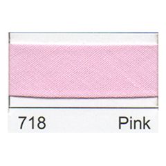 **-Polycotton Bias 25mm :: Pink-** ##-Essential Trimmings R77725-718-##