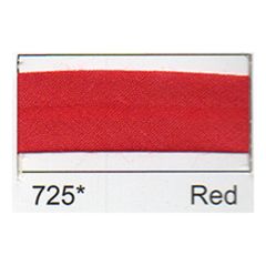 **-Polycotton Bias 25mm :: Red-** ##-Essential Trimmings R77725-725-##