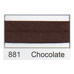 **-Polycotton Bias 25mm :: Chocolate-** ##-Essential Trimmings R77725-881-##