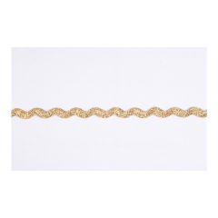 **-Ric Rac Metallic 5mm :: Gold-** ##-Essential Trimmings ET208-GLD-##