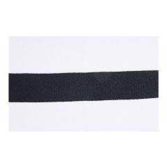 **-25m x 25mm Herringbone Tape :: Black-** ##-Essential Trimmings ET212-BLK-##