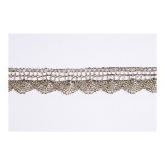 **-Metallic Lace 20mm :: Old Gold-** ##-Essential Trimmings ET216-OG-##