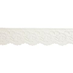 **-Nylon Lace 25m x 35mm :: Ivory-** ##-Essential Trimmings ET231-IVY-##