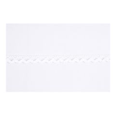 **-Cotton Lace 10mm :: White-** ##-Essential Trimmings ET238-WHT-##
