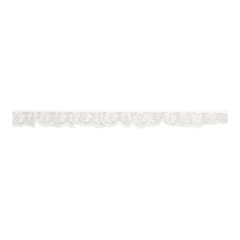 **-Frilled Nylon Lace 30mm :: White-** ##-Essential Trimmings ET244-WHT-##