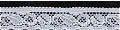 **-Nylon Stretch Lace :: White-** ##-Essential Trimmings ET247-WHT-##
