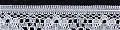 **-Nylon Lace 11mm :: White-** ##-Essential Trimmings ET248-WHT-##