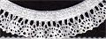 **-Cotton Elasticated Lace 25mm :: White-** ##-Essential Trimmings ET293-WHT-##