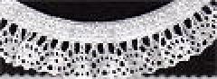 **-Cotton Elasticated Lace 25mm-** ##-Essential Trimmings ET293-----##